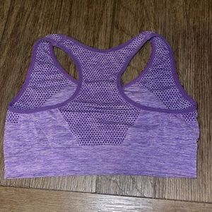 Medium Purple sports bra